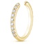 18K Yellow Gold Luxe Sienna Diamond Open Ring (1/2 ct. tw.), smallside view