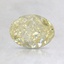 1.08 Ct. Fancy Yellow Oval Diamond
