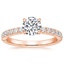 14K Rose Gold Luxe Heritage Diamond Ring (1/3 ct. tw.), smalltop view