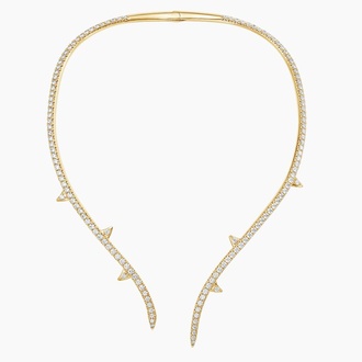 Logan Hollowell Briar Lab Diamond Collar Necklace