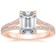 14K Rose Gold Icon Diamond Ring (1/3 ct. tw.), smalltop view