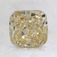 2.14 Ct. Fancy Deep Yellow Cushion Lab Created Diamond