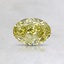 0.90 Ct. Fancy Intense Yellow Oval Diamond
