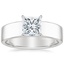 18K White Gold Alden Diamond Ring, smalltop view