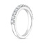 18K White Gold Luxe Shared Prong Diamond Ring (2/3 ct. tw.), smallside view