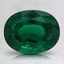 8.9x6.9mm Super Premium Oval Emerald