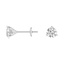 18K White Gold Three-Prong Martini Round Diamond Stud Earrings (1 ct. tw.), smalladditional view 1