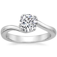 Custom Pavé Love Knot Diamond Ring | Brilliant Earth