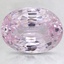 9.7x7.3mm Unheated Pink Oval Sapphire