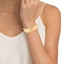 14K Yellow Gold Vermeil Oro Cuff Bracelet, smallside view