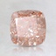 1.64 Ct. Fancy Intense Orangy Pink Cushion Lab Created Diamond