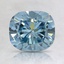 1.39 Ct. Fancy Blue Cushion Lab Created Diamond