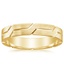 Yellow Gold Vertex Wedding Ring