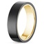 18K Yellow Gold Arlo Wedding Ring, smallside view