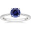 Sapphire Cassandra Diamond Ring (1/3 ct. tw.) in 18K White Gold