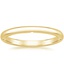 18K Yellow Gold Heritage Wedding Ring, smalltop view