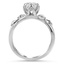 Entwined Branch Diamond Ring, smallside view