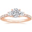 14K Rose Gold Radiance Diamond Ring (1/3 ct. tw.), smalltop view
