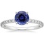 PT Sapphire Luxe Petite Shared Prong Diamond Ring (1/3 ct. tw.), smalltop view