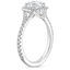 18KW Aquamarine Luxe Joy Diamond Ring (3/8 ct. tw.), smalltop view