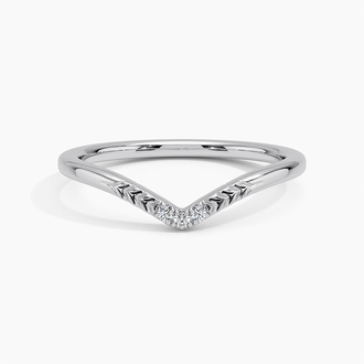 Laurel Contoured Diamond Ring - Brilliant Earth