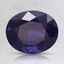 8.3x6.9mm Purple Oval Sapphire
