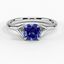 Sapphire Reverie Ring in Platinum