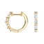 18K Yellow Gold Versailles Diamond Huggie Earrings (1/4 ct. tw.), smalladditional view 1
