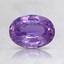 7.3x5.3mm Unheated Purple Oval Sapphire