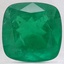 9.6mm Cushion Emerald