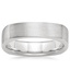 Euro Square Wedding Ring in Platinum