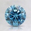 1.16 Ct. Fancy Deep Blue Round Lab Created Diamond