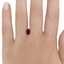 8.1x6.3mm Premium Oval Greenland Ruby, smalladditional view 1