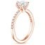 14K Rose Gold Bliss Diamond Ring (1/6 ct. tw.), smallside view