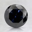 1.57 Ct. Fancy Dark Blue Round Lab Created Diamond