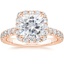 14KR Moissanite Estelle Diamond Ring (3/4 ct. tw.), smalltop view