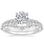 18K White Gold Addison Diamond Ring with Avery Diamond Ring