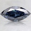 1.51 Ct. Fancy Dark Blue Marquise Lab Created Diamond