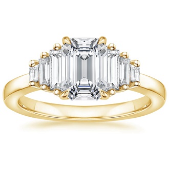 Classic Baguette Diamond Ring - Faye - Brilliant Earth