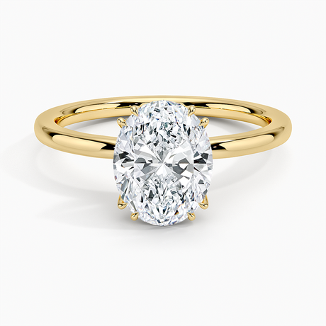 18K Yellow Gold Sora Diamond Ring