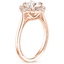 14K Rose Gold Dahlia Diamond Ring (1/3 ct. tw.), smallside view
