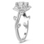 Leaves and Petals Diamond Ring, smallview