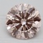 1.82 Ct. Fancy Intense Pink Round Lab Created Diamond