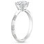 18K White Gold Marlowe Diamond Ring, smallside view
