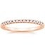 14K Rose Gold Sonora Diamond Ring (1/8 ct. tw.), smalltop view