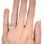 The Carleton Ring, smallzoomed in top view on a hand