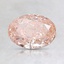 1.01 Ct. Fancy Orangy Pink Oval Lab Created Diamond