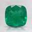 6.6mm Cushion Emerald