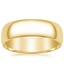 Yellow Gold 7mm Slim Profile Wedding Ring