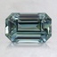 8.3x5.3mm Unheated Teal Emerald Sapphire